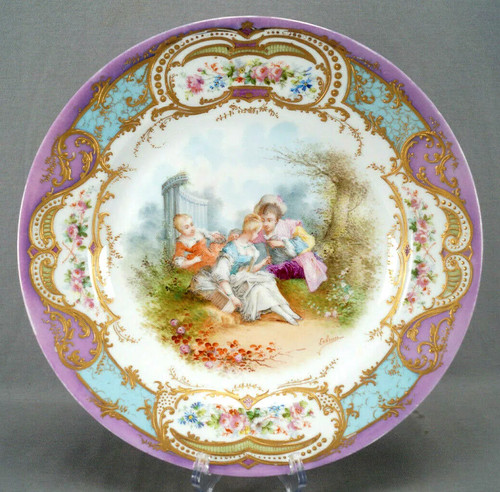 Sevres style lebrun - style, hand