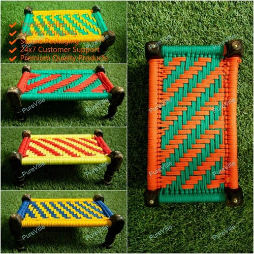 Decorative wooden charpai - decorative,