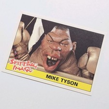 Mike Tyson Topps Spitting Image The Inaudible Hulk #31 1990 Boxing Sports Card