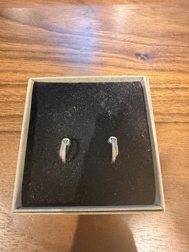 Sterling silver diamond double - silver,