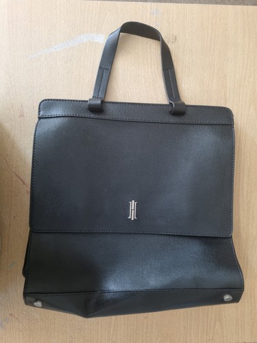Hobbs black glossy genuine - black,