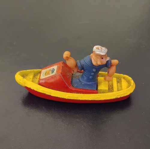 Corgi popeye diecast boat - popeye, with