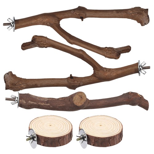 Mogoko 5pcs bird perch natural - mogoko,