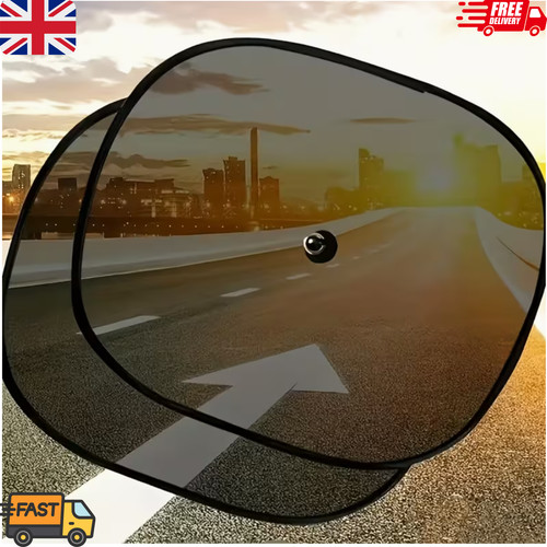 Car side window roller - 2x, sun