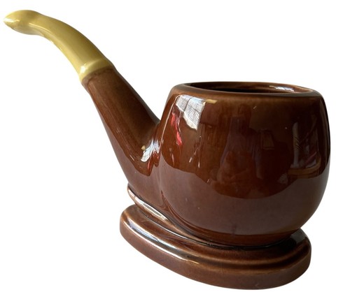 Vtg tobacco pipe shaped - pipe,