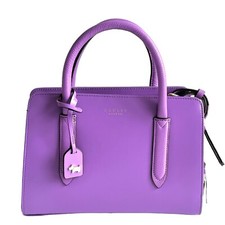 RADLEY Handbag Purple Leather