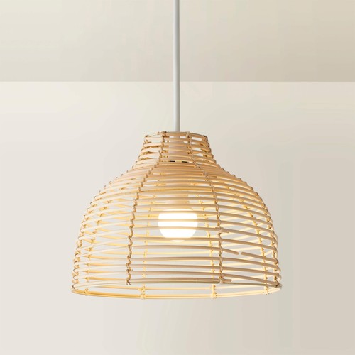 Modern cream wicker basket - modern,