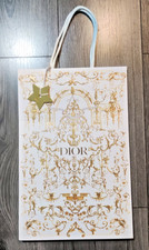 DIOR WHITE Paper bag WITH STAR