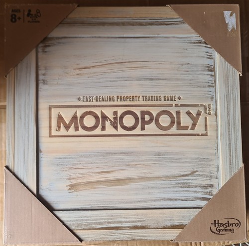 Monopoly wooden rustic - wooden,