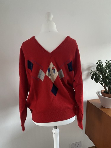 Golf jumper chest red - golf,