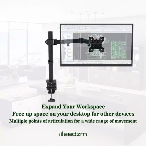 Single arm monitor - monitor, mount