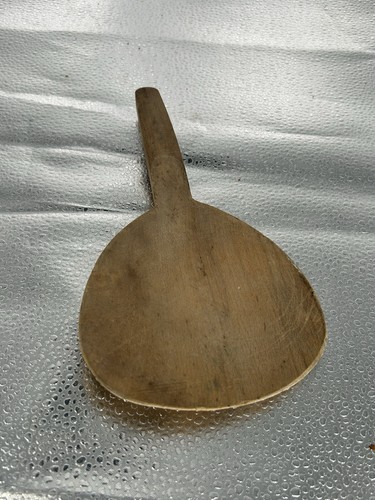 Antique wooden butter paddle - butter,