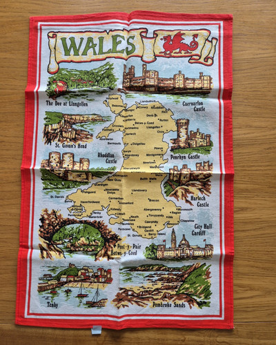 Wales topographical map - topographical,