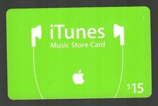 ITUNES Music Store Card