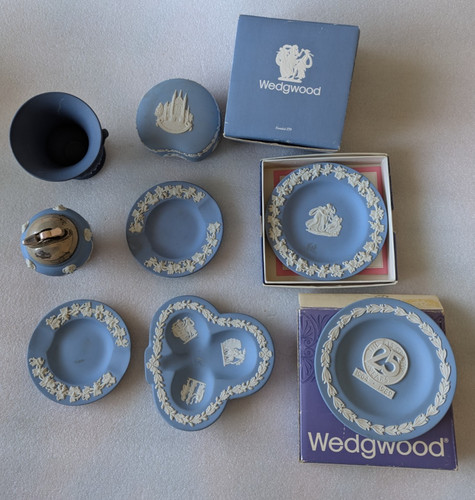 Wedgwood jasper ware items - jasper, 9