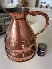 2 Gallon Georgian Copper Haystack Measuring Vessel ,  Breweriana Antique 