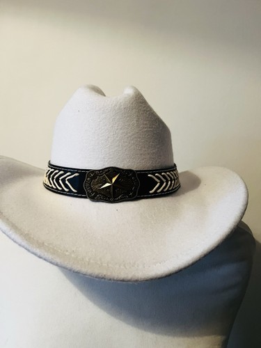 White western style cowboy hat - western,