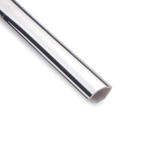 Pvc chrome silver quadrant - silver,
