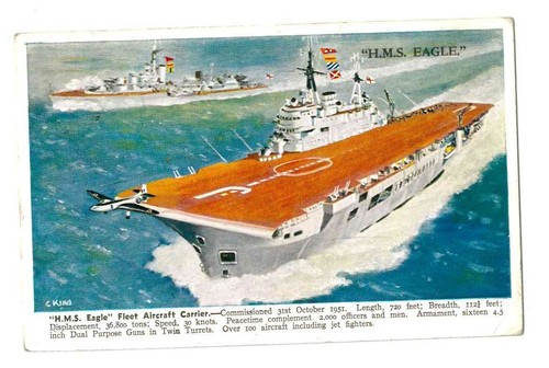 Hms eagle royal navy - hms,