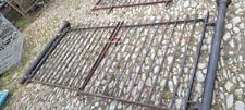 9ft wrought iron gates and posts