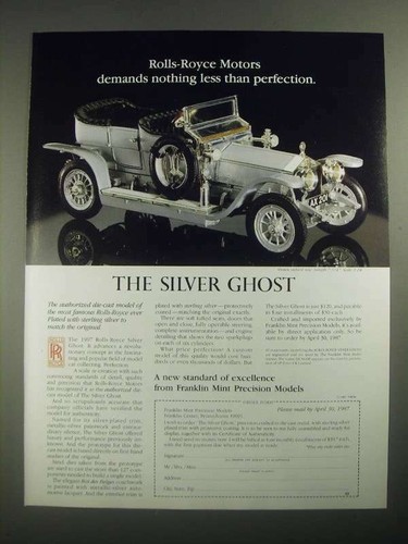 1987 franklin mint - mint, precision