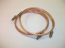 Land Rover brake pipe to suit Series 2a/3, Rear axle set (2 pipes)