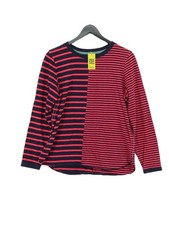 White Stuff Women's Top UK 12 Blue 100% Cotton Basic