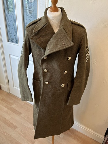 1951 british army greatcoat - british,