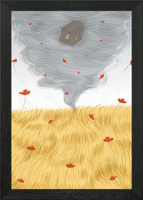 The Tornado Framed Wall Art