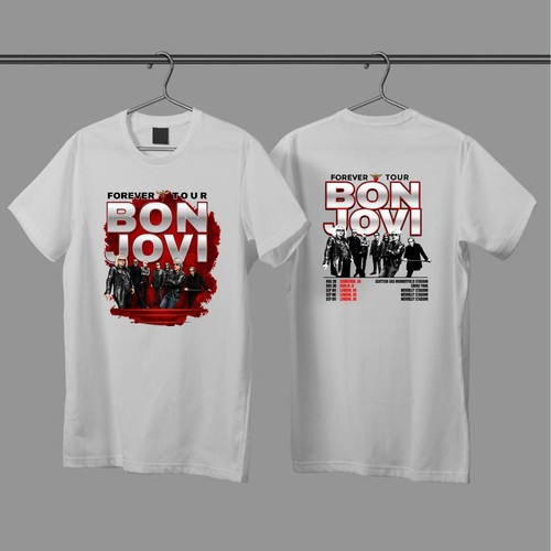 Bon jovi forever - t, shirt