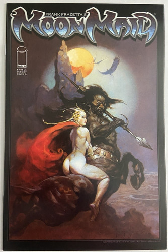 Frank frazetta moon maid - frazetta's,