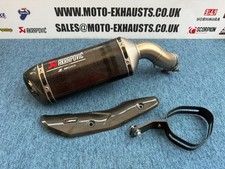 KAWASAKI Z900 Akrapovic Carbon Exhaust Silencer with Guard 2017 - 2019