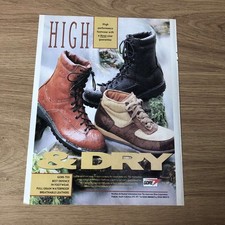 GUNS75 MAGAZINE ADVERT 12X9 MATTERHORN HIGH PERFORMANCE BOOTS