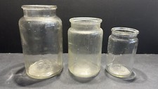3 Antique Jars