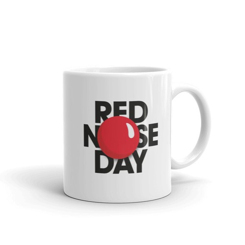 Red nose day 11oz - red, cup,