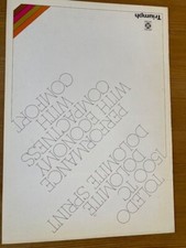 TRIUMPH TOLEDO 1500TC DOLOMITE SPRINT April 1975 UK Sales Brochure