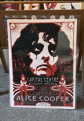 Alice cooper poster - a3,