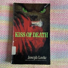 Kiss Of Death By Joseph Locke-Bantam Starfire YA Horror From The 90’s