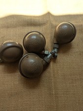 4 VINTAGE  Kenrick Shepherd  large Castors   2.5 inch large size