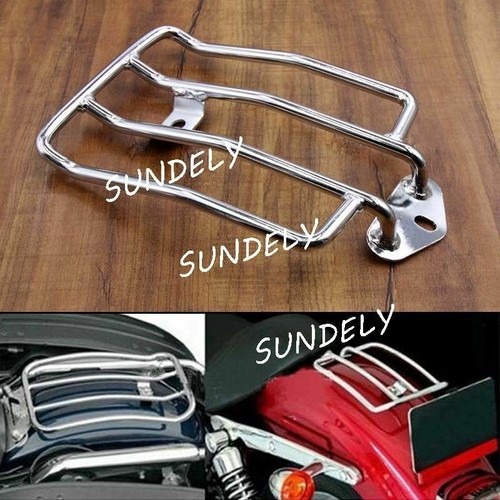 Chrome rear solo luggage - luggage, rack