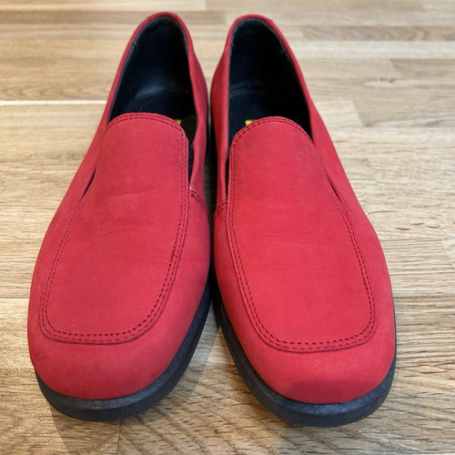 Rohde red suede slip - red, on