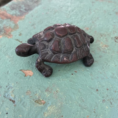 Bronze tortoise ornament - bronze,