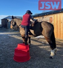 3 Step PORTABLE Round Mounting Block to Mount your Horse BRITISH MADE * stock*