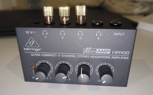 Behringer microamp ha400 - microamp,