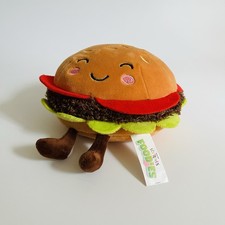 Softlings Foodies Gosh Designs Pms Soft Toy Cuddly Plush Burger Hamburger 6”