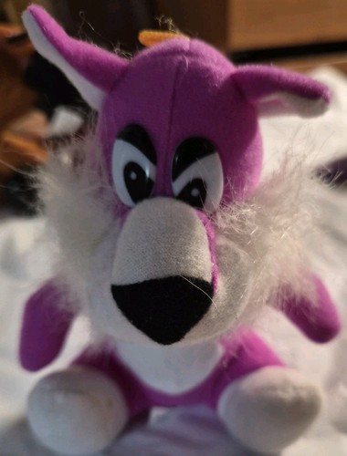 Small cuddly purple white - small,