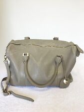 PACAPOD FIRENZE LATTE BEIGE  LEATHER BABY CHANGING BAG COST £274