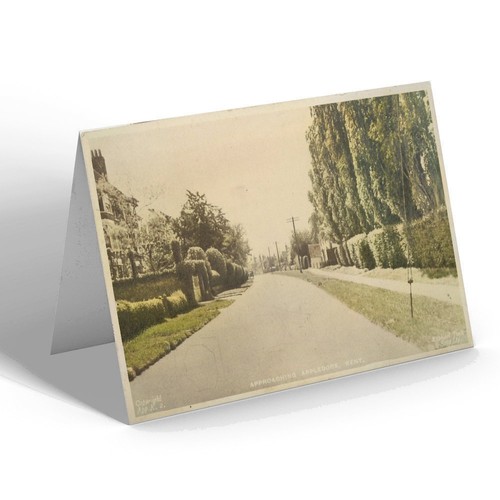 Greeting card vintage kent - card,