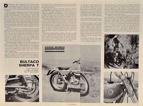 Bultaco sherpa 250 - sherpa,