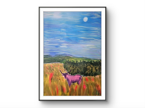 Imagine art original - original, bull
